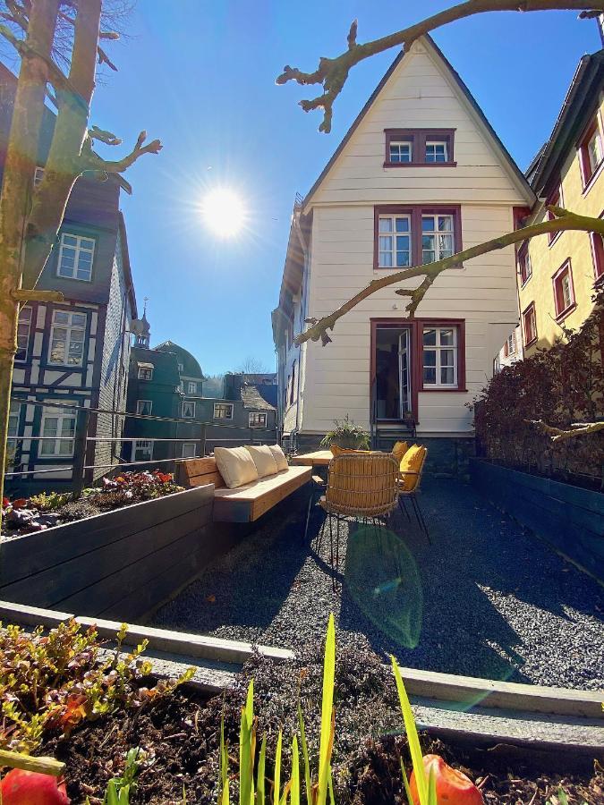 Monschau-Auszeit: Historisch Wohnen Direkt Am Bach Villa Exteriör bild